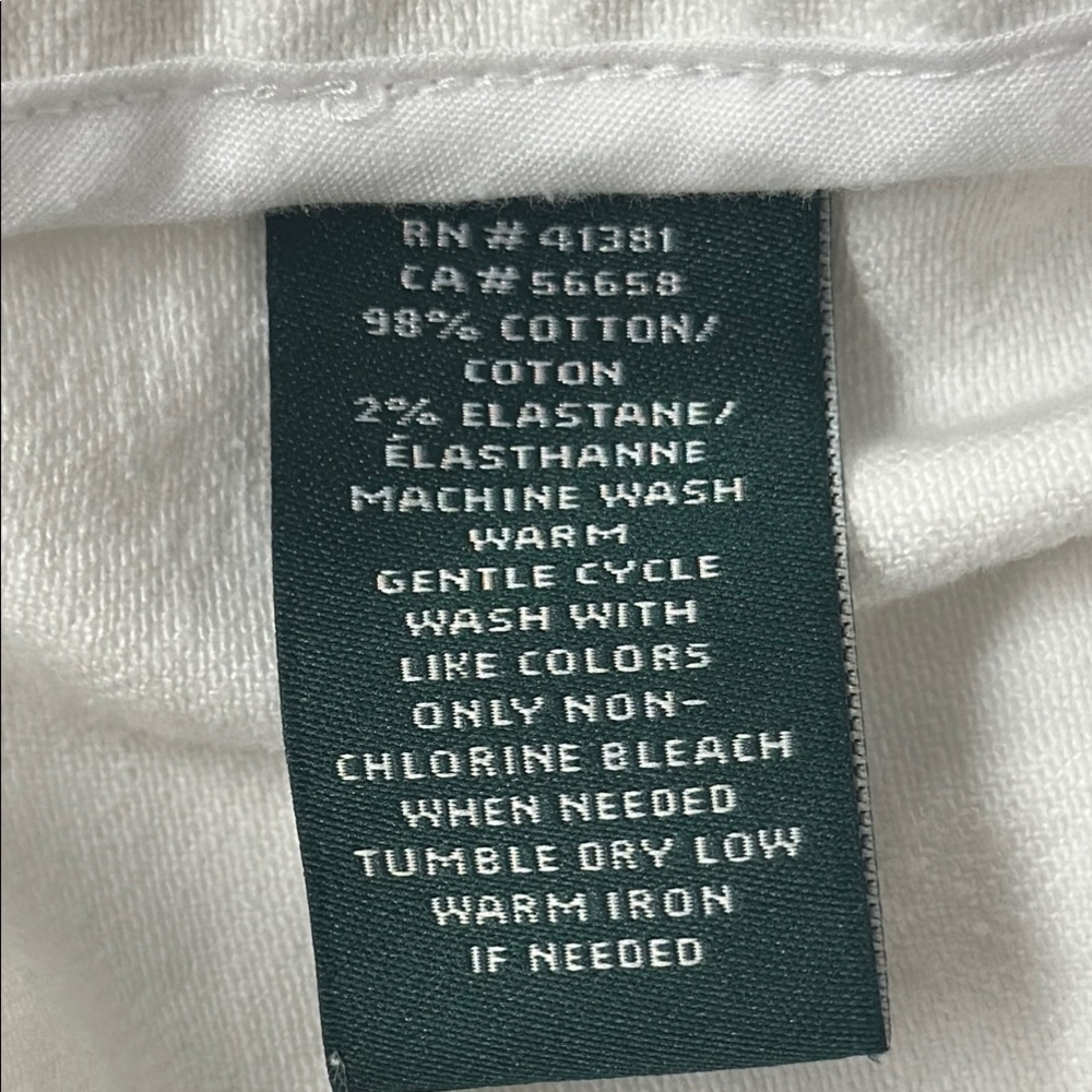 Ralph Lauren White Utility Jacket with Timeless Elegance - Picture 5 of 7